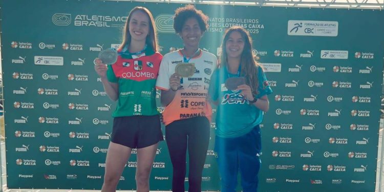 Campo Mourão conquista quatro medalhas no Campeonato Brasileiro Sub-23 de Atletismo