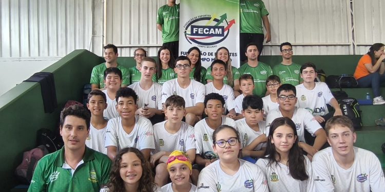 Campo Mourão sedia Torneio Regional de Natação com destaque para atletas locais