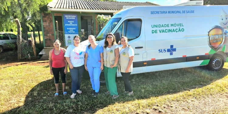 Unidade Móvel de Vacinação aplicou 500 doses em Campo Mourão no mês de março