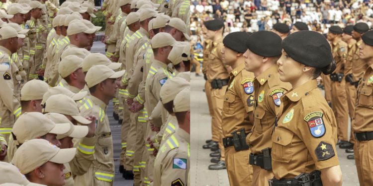 Inscrições para concursos da PM e Corpo de Bombeiros do Paraná estão abertas