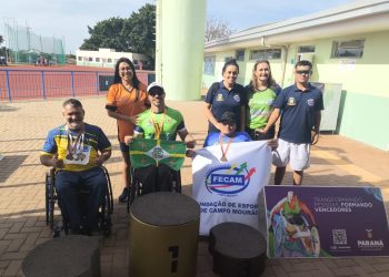 Campo Mourão conquista 8º lugar geral nos Jogos Paradesportivos do Paraná