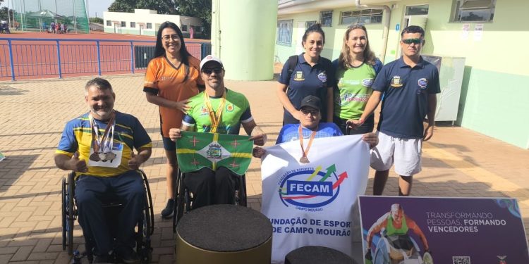 Campo Mourão conquista 8º lugar geral nos Jogos Paradesportivos do Paraná