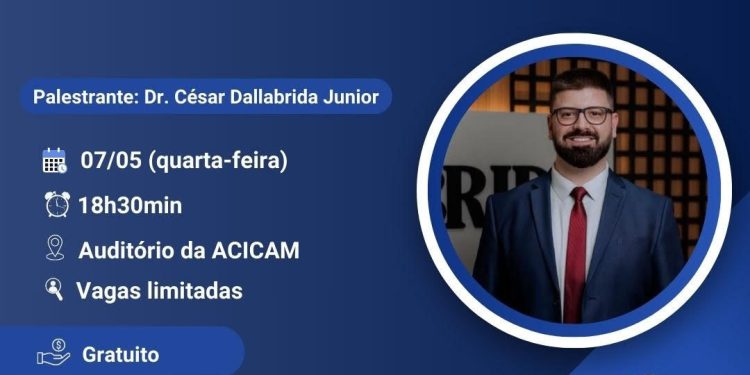 Golpes & Fraudes: Ciclo de palestras sobre segurança jurídica prossegue dia 7 na Acicam
