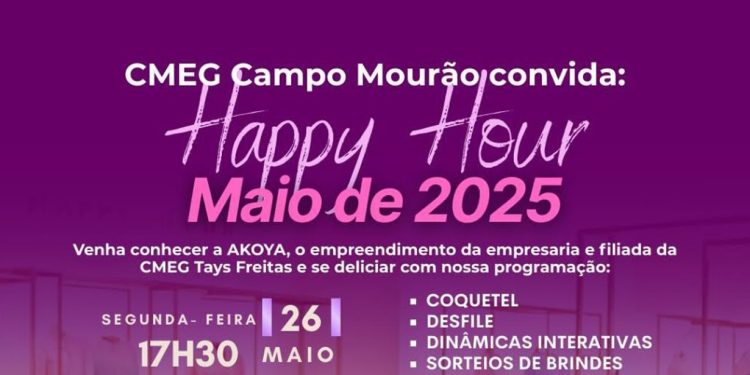 Segunda-feira: Happy Hour da Cmeg/Campo Mourão