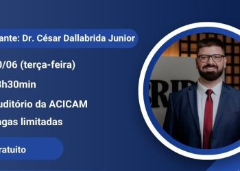 Acicam: No dia 10, palestra gratuita sobre “Sócios e Sociedades”