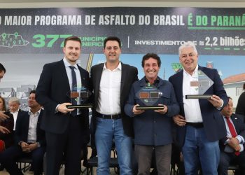Campo Mourão é contemplado com programa de pavimentação asfáltica do governo do Estado