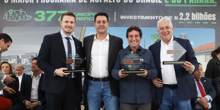 Campo Mourão é contemplado com programa de pavimentação asfáltica do governo do Estado