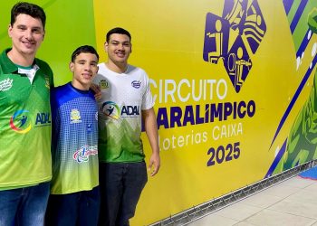 Atletas de Campo Mourão participam da 1ª Fase Nacional de Natação Paradesportiva em São Paulo