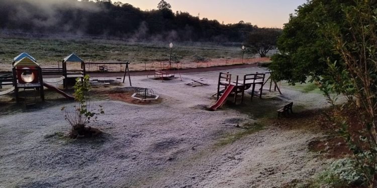 Campo Mourão registra uma das menores temperaturas do ano: –0,2 °C