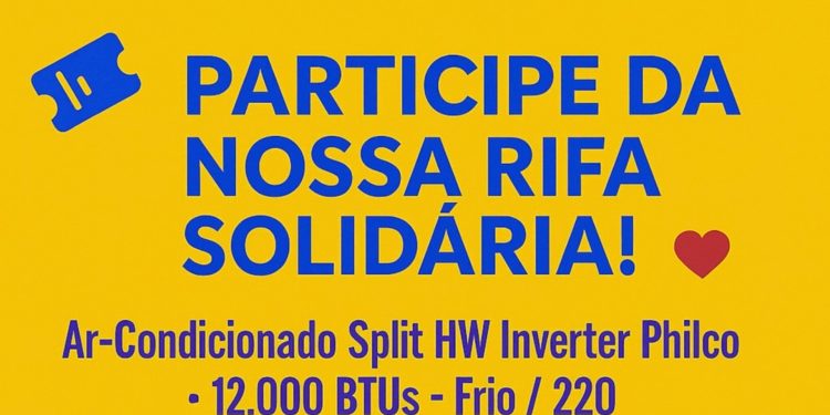 Rifa Solidária:Ação da Casa das Fraldas para a compra de matérias primas