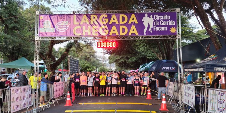 Prefeitura abre inscrições para a 3ª etapa do Circuito de Corridas FECAM em Campo Mourão