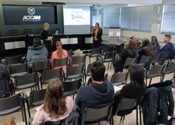 Contabilistas: C. Mourão, Mamborê e Roncador em curso da Fecopar/SinConCam