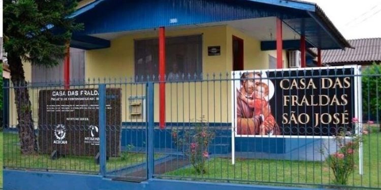 Sorteio de rifa em prol da Casa das Fraldas no dia 11