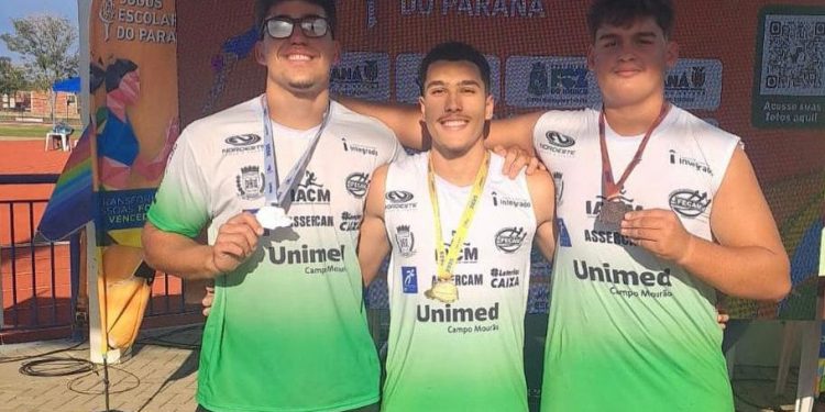 Atletas de Campo Mourão conquistam resultados expressivos nos Jogos Escolares do Paraná em Foz do Iguaçu
