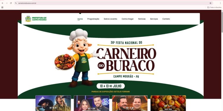 Carneiro no Buraco ganha site oficial com informações completas sobre a festa