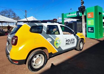 PM orienta visitantes da 30ª Festa Nacional do Carneiro no Buraco e reforça medidas de segurança