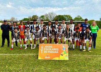 Colégio Vinicius de Moraes é campeão regional Sub-14 do Bom de Bola e segue representando Campo Mourão