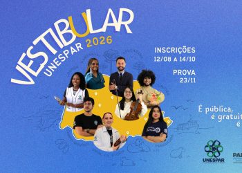 Inscrições para o Vestibular 2026 da Unespar seguem até 14 de outubro
