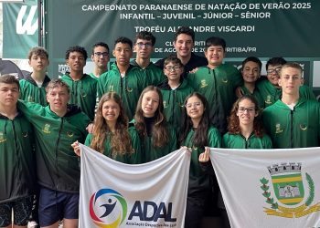 Natação Mourãoense conquista seis medalhas no Campeonato Paranaense – Troféu Alexandre Viscardi