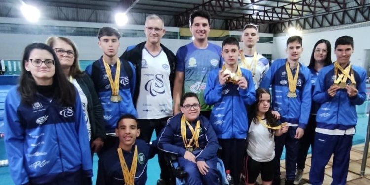 Atletas do Paradesporto de Campo Mourão conquistam 26 medalhas de ouro nos Jogos Escolares do Paraná