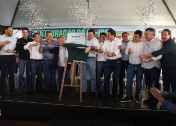 Quarto Centenário a Goioerê: governador entrega pavimentação em concreto da PR-180