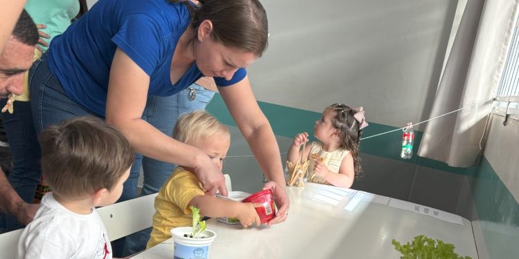 CMEI Santa Cruz realiza concurso pedagógico do projeto “Sementinhas do Futuro”