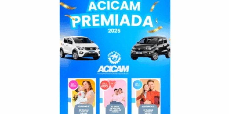 Acicam: “Acicam Premiada” já tem mais de 165 mil cupons cadastrados