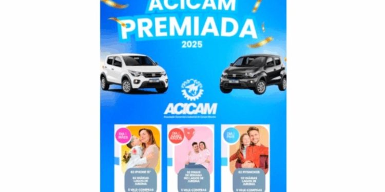 Acicam: “Acicam Premiada” já tem mais de 165 mil cupons cadastrados
