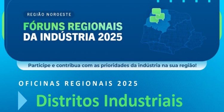 “Distritos Industriais” será tema de oficina da Fiep em Campo Mourão