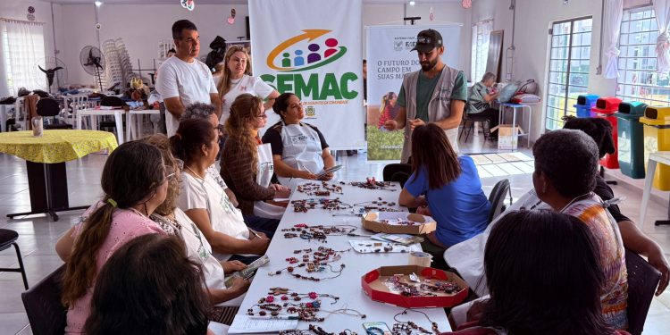 Curso de Artesanato com Sementes “Biojoias” capacita participantes em Campo Mourão