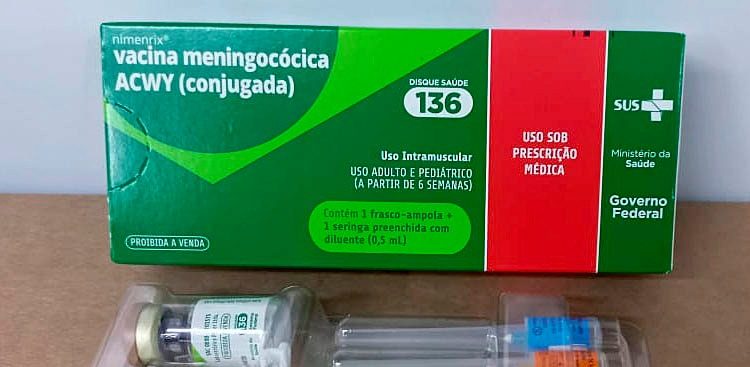 Secretaria da Saúde reforça importância da vacinação contra meningocócica