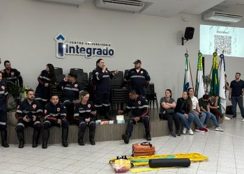 Profissionais de urgência e emergência recebem capacitação do SAMU Noroeste em Campo Mourão