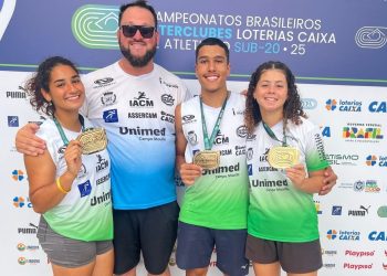 Atletismo mourãoense conquista três medalhas no Campeonato Brasileiro Sub-20 em Recife