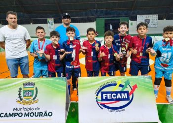 Torneio Mourãoense de Futsal Menores 2025 reúne 280 participantes e revela novos talentos