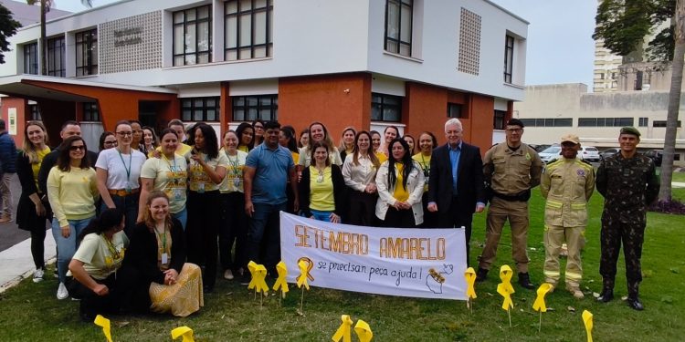 Setembro Amarelo: campanha de prevenção ao suicídio é aberta em Campo Mourão