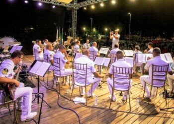 Banda da Marinha se apresenta nesta segunda-feira em celebração aos 78 anos de Campo Mourão