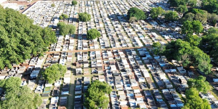 Saúde reforça ações de prevenção à dengue no Dia de Finados no Cemitério