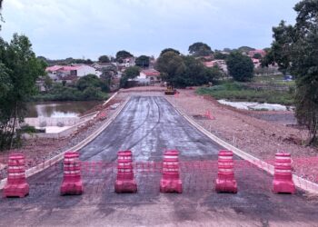 Prolongamento da Rua Santa Catarina integra ações de revitalização do Parque do Lago em Campo Mourão