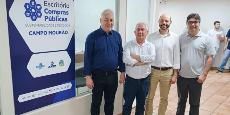 Campo Mourão ganha o primeiro Escritório de Compras Públicas da regional do Sebrae