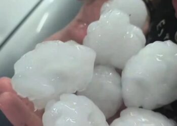 Granizo de 100g e ventos de 95 km/h: Defesa Civil prepara ajuda a municípios afetados