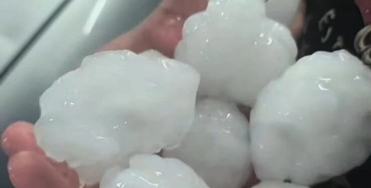 Granizo de 100g e ventos de 95 km/h: Defesa Civil prepara ajuda a municípios afetados