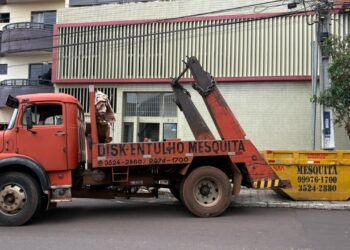 Prefeitura de Campo Mourão disponibiliza caçambas para recolhimento de entulhos na área central
