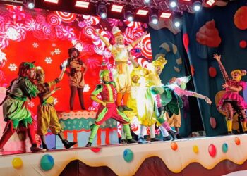 Espetáculo “A Receita do Natal”, nesta terça, no Parque das Torres