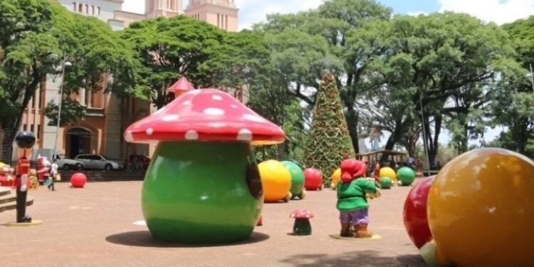 Cidade Natal: Muitas atrações para o público, neste Natal, na Praça São José