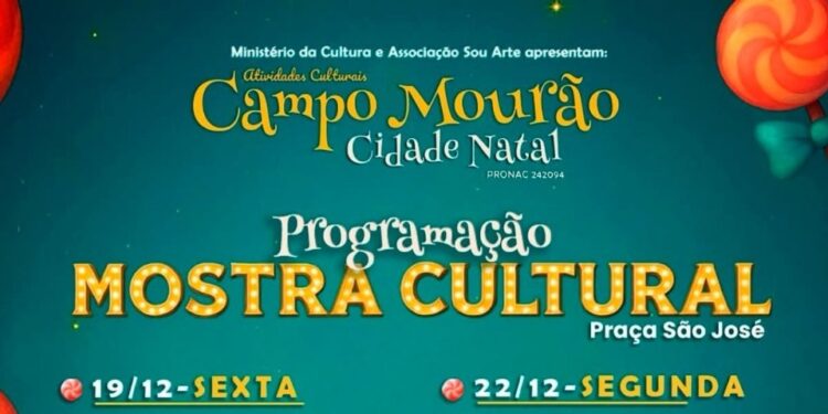 Campo Mourão: Mostra Cultural começa na sexta-feira