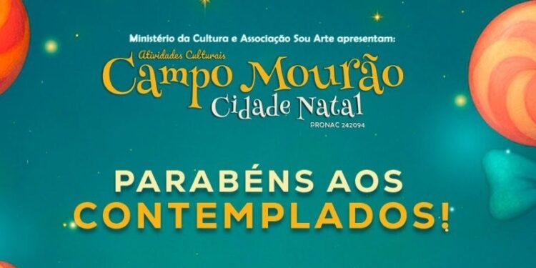 Anunciados os 10 contemplados do edital da Mostra Cultural de Natal