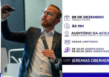 “A Fantástica Arte de Vender” será tema de palestra na Acicam