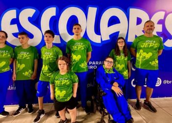 Atletas de Campo Mourão conquistam 12 medalhas na Paralimpíada Escolar Brasileira 2025