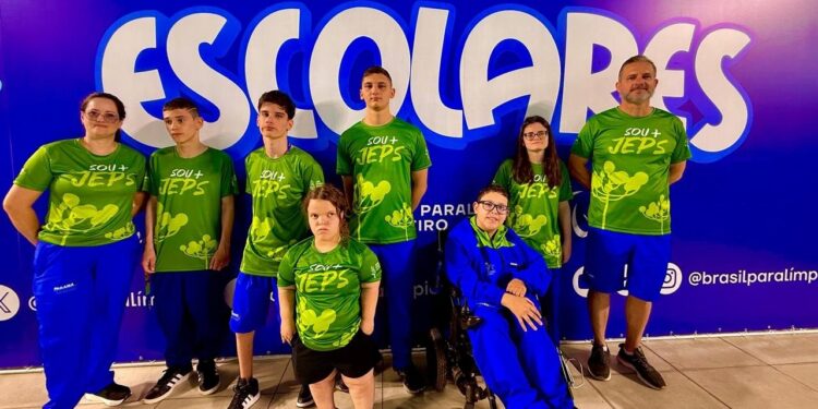 Atletas de Campo Mourão conquistam 12 medalhas na Paralimpíada Escolar Brasileira 2025