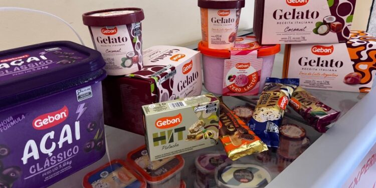 Gebon vai dar um ano de sorvete grátis e freezer exclusivo em nova campanha